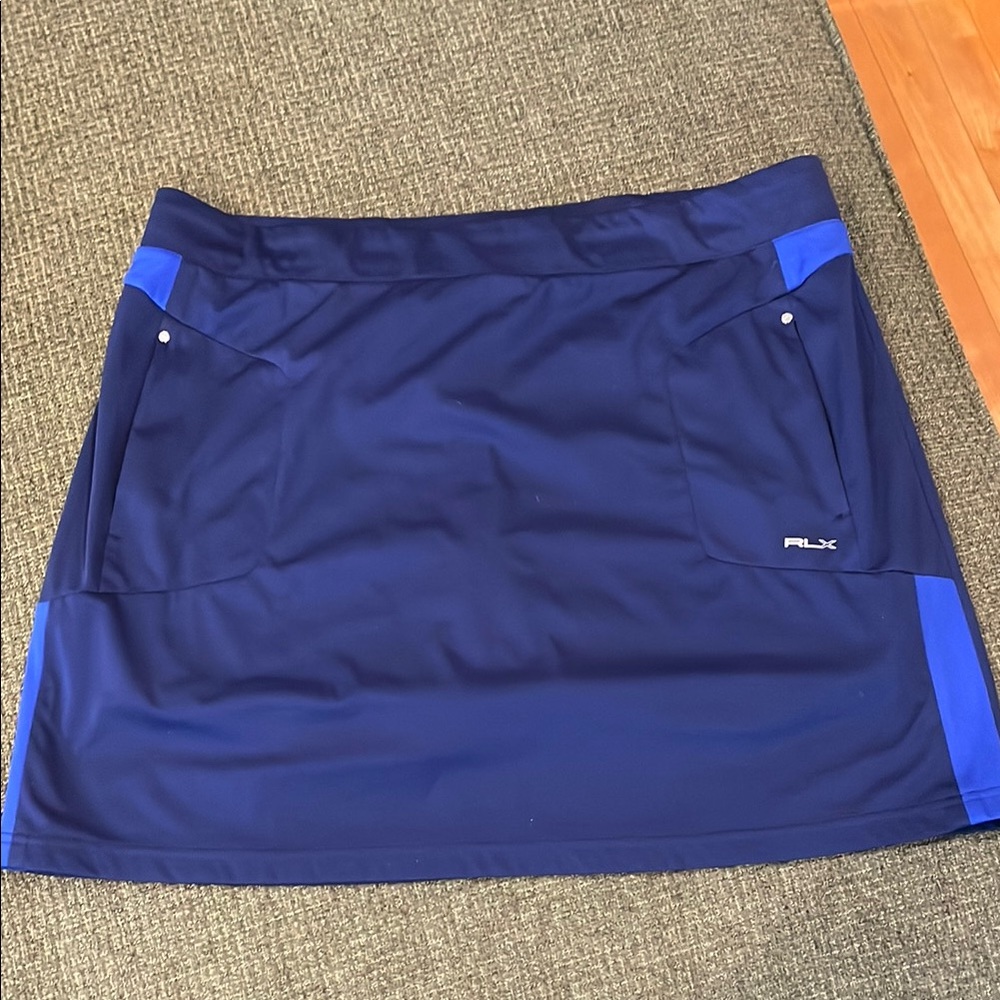 RLX Ralph Lauren Blue Athletic Skort (sz l)